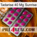 Tadarise 40 Mg Sunrise 10